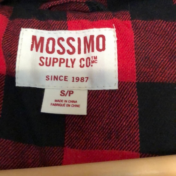 NWT Mossimo Flannel Vest size S/P - Picture 6 of 9